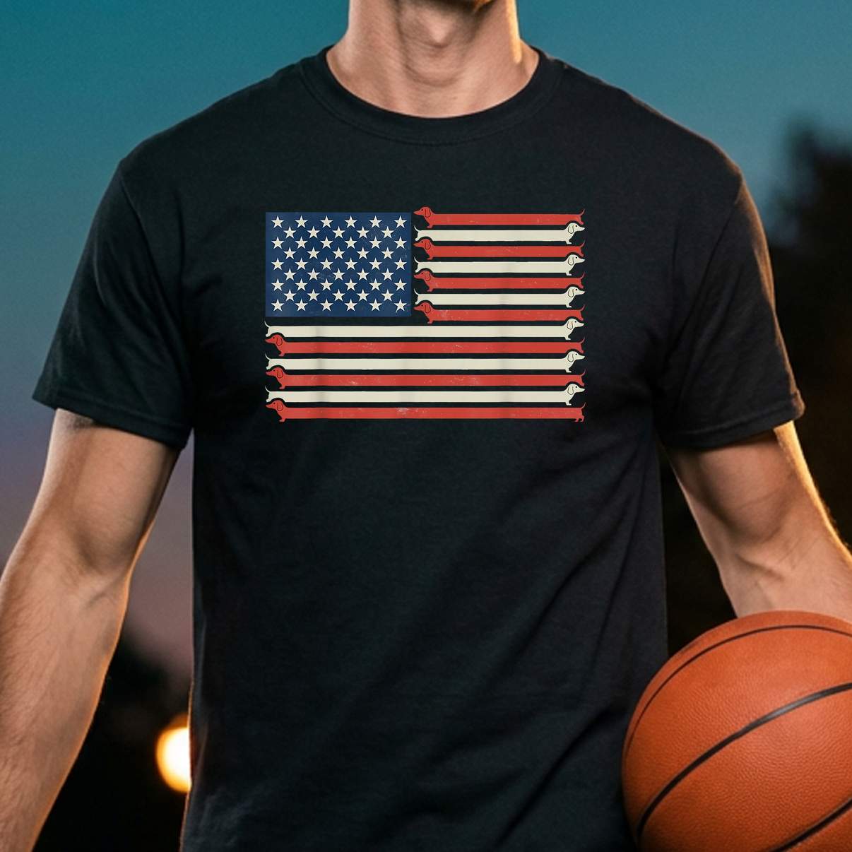 Patriotic Dachshund Dad Mom Tshirt American Flag Vintage Weiner Dog Patriotic Dachshund Dad Mom Tshirt American Flag Vintage Weiner Dog