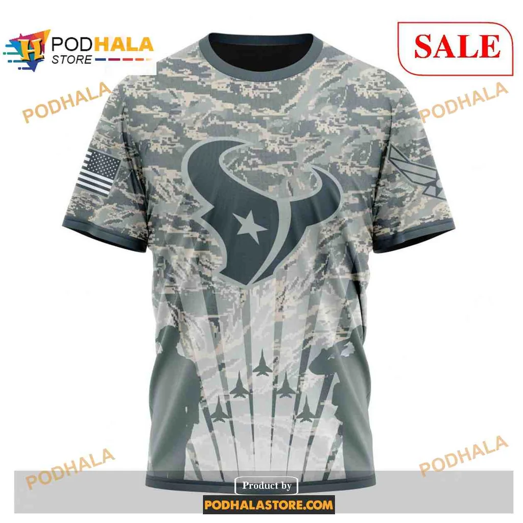 Patriotic Houston Texans Camo AOP Hoodie With American Flags And Jets Patriotic Houston Texans Camo AOP Hoodie With American Flags And Jets