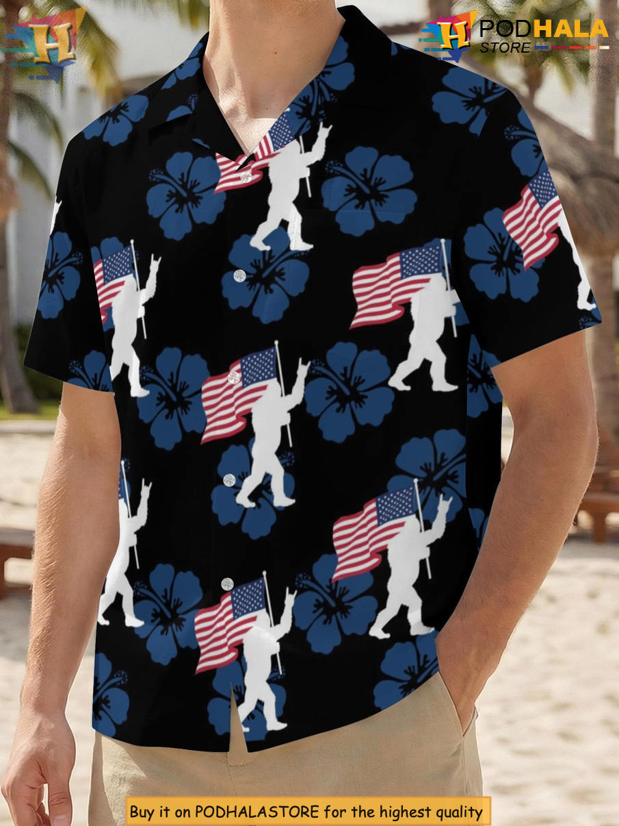Patriotic Independence America Hawaiian Shirt 2026 Anniversary Fan Apparel
