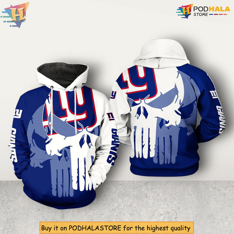 Patriotic Skull Edition New York Giants Pullover Hoodie All Over Print Gear Patriotic Skull Edition New York Giants Pullover Hoodie All Over Print Gear