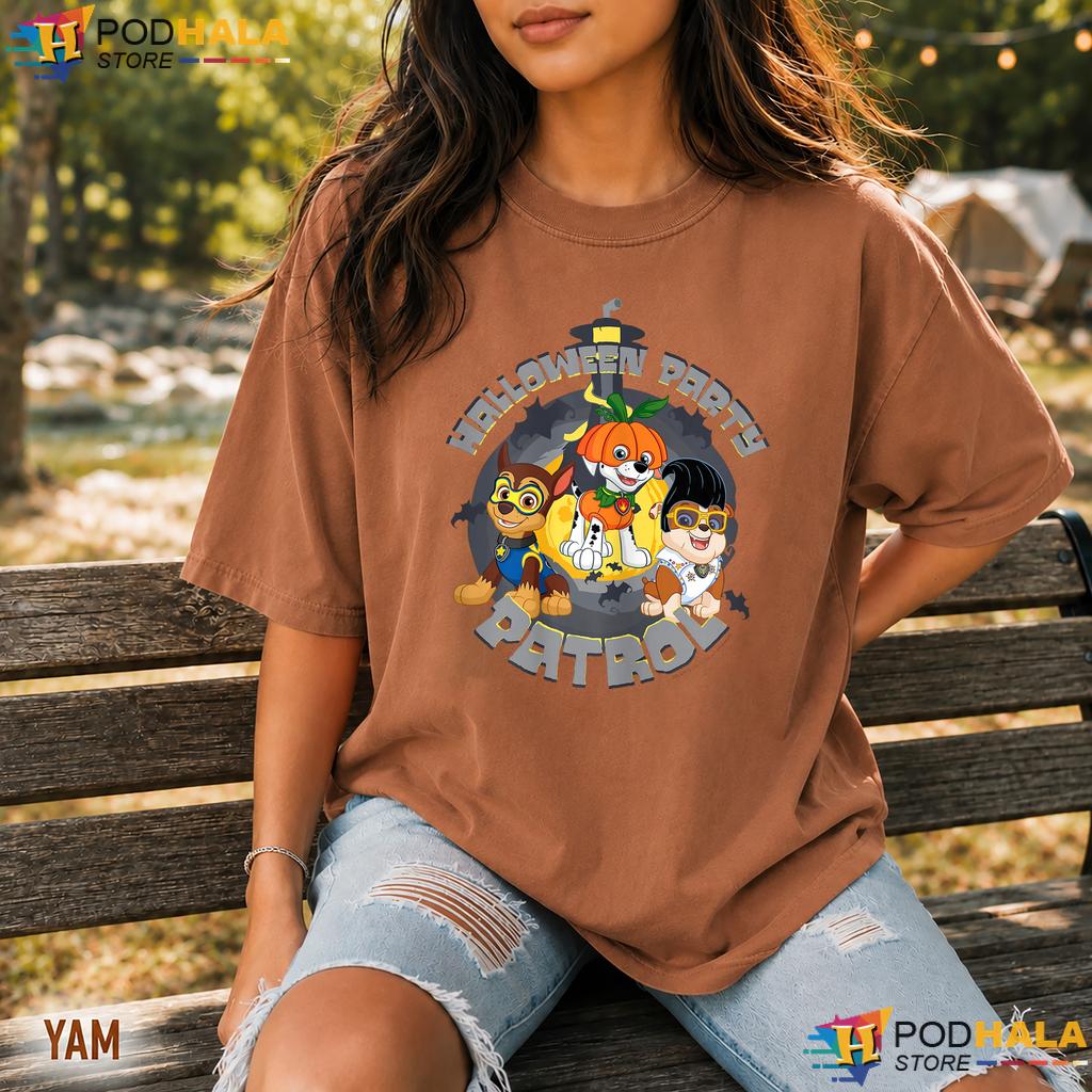 Paw Patrol Party Pups Comfort Colors Tee Official Halloween Outfit Paw Patrol Party Pups Comfort Colors Tee Official Halloween Outfit