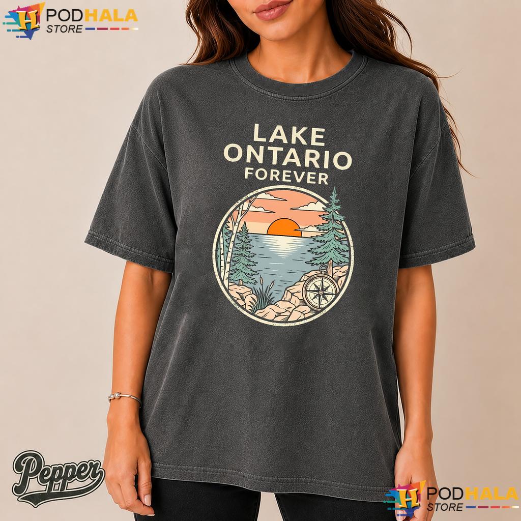 Peaceful Sunset Lake Ontario Comfort Colors Tshirt Retro Great Lakes Peaceful Sunset Lake Ontario Comfort Colors Tshirt Retro Great Lakes