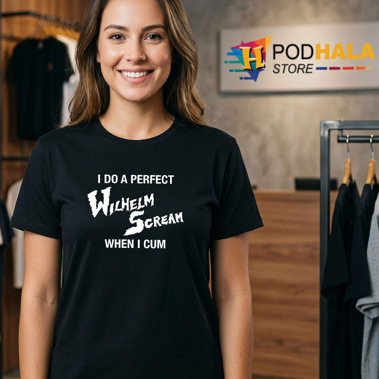 Perfect Wilhelm Scream Funny Meme Shirt 2026 Casual Graphic Fan Apparel