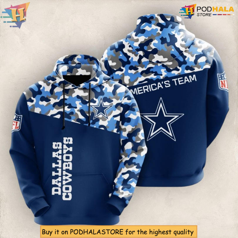 Personalized Edition Personalized Dallas Cowboys Hoodie 3D Custom All Over Print