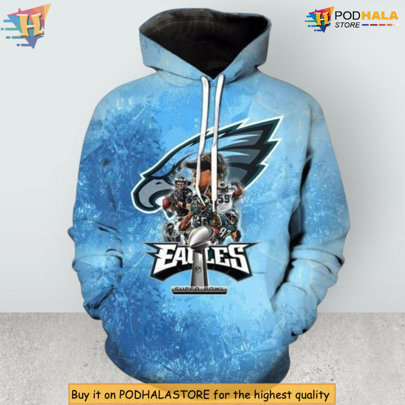 Personalized Philadelphia Eagles Hoodie Sport Awesome Team 3D Style