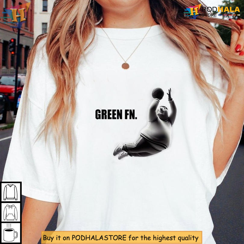 Peter Griffin Green Fn Shirt Funny Basketball Meme Graphic