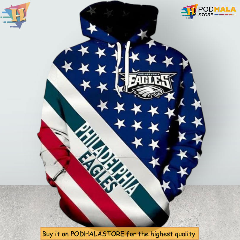 Philadelphia Eagles Hoodies NFL Gift 3D Edition for Football Lovers