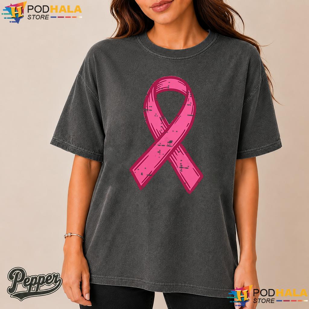 Pink Ribbon Pocket Awareness Comfort Colors Shirt Mens Womens Kids Pink Ribbon Pocket Awareness Comfort Colors Shirt Mens Womens Kids