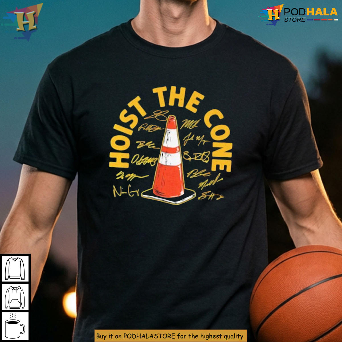 Pittsburgh Pirates Hoist The Cone 2026 Baseball Signatures T-Shirt Fan Gift