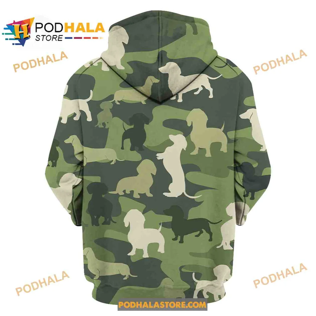 Playful Corgi Camouflage All Over Print Hoodie With Fun Silhouettes Playful Corgi Camouflage All Over Print Hoodie With Fun Silhouettes