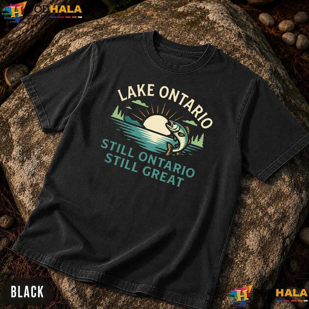 Playful Fish Lake Ontario Comfort Colors Shirt Still Great Nature Tee Playful Fish Lake Ontario Comfort Colors Shirt Still Great Nature Tee