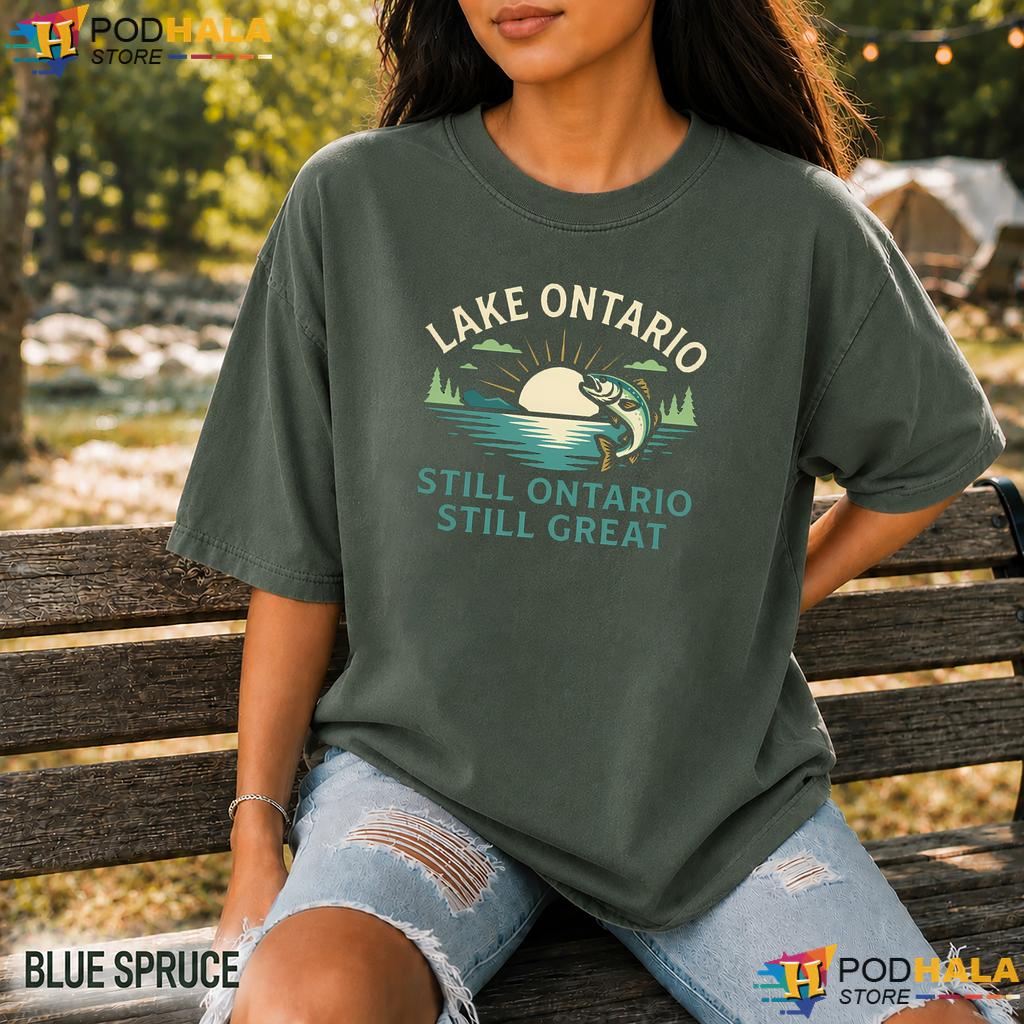 Playful Fish Lake Ontario Comfort Colors Tshirt Still Great Nature Tee Playful Fish Lake Ontario Comfort Colors Tshirt Still Great Nature Tee