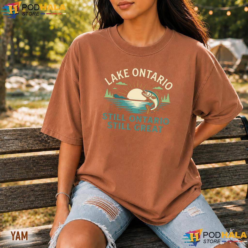 Playful Fish Lake Ontario Comfort Colors Tee Still Great Nature Tee Playful Fish Lake Ontario Comfort Colors Tee Still Great Nature Tee