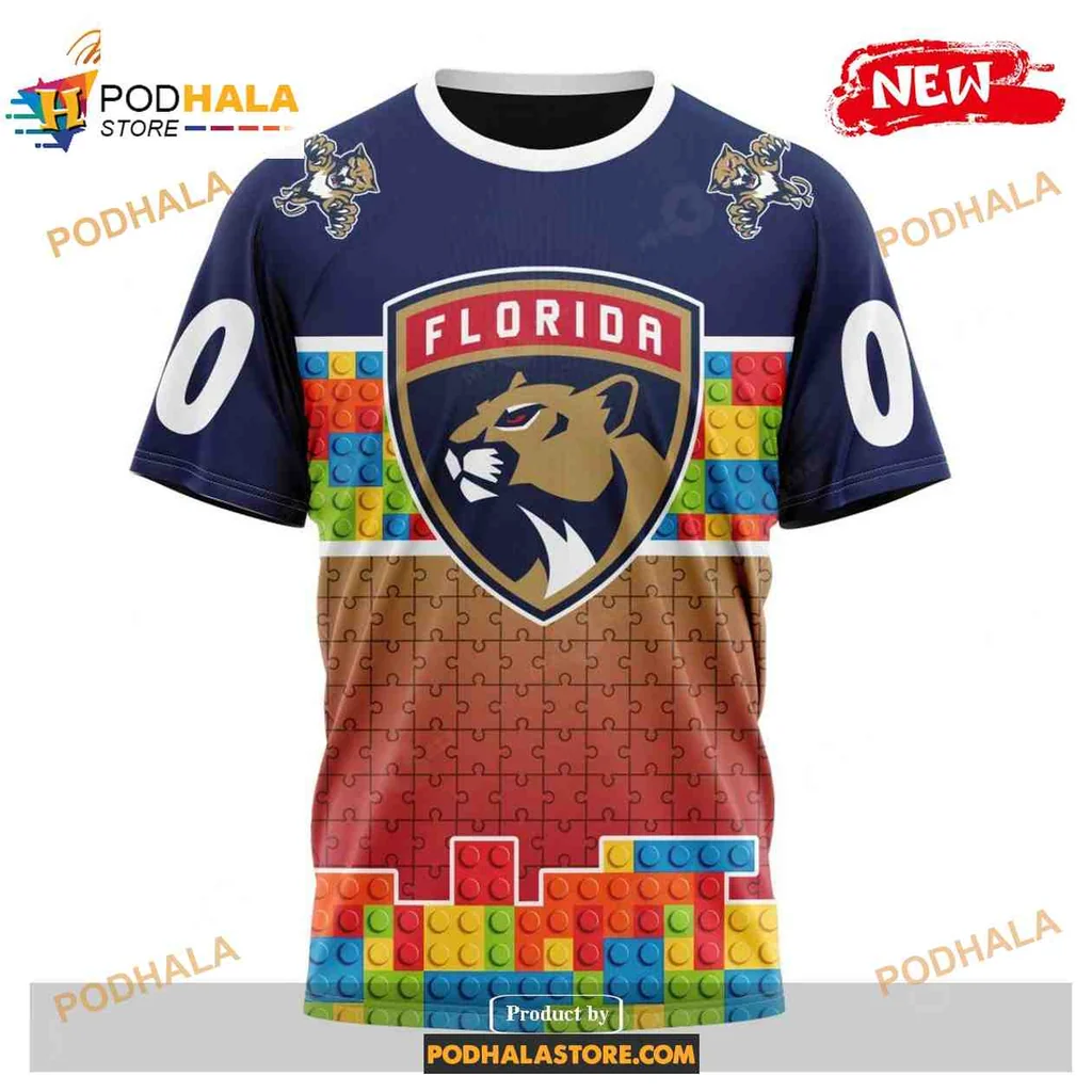 Playful Florida Panthers AOP Hoodie With Vibrant Gradient Design Playful Florida Panthers AOP Hoodie With Vibrant Gradient Design