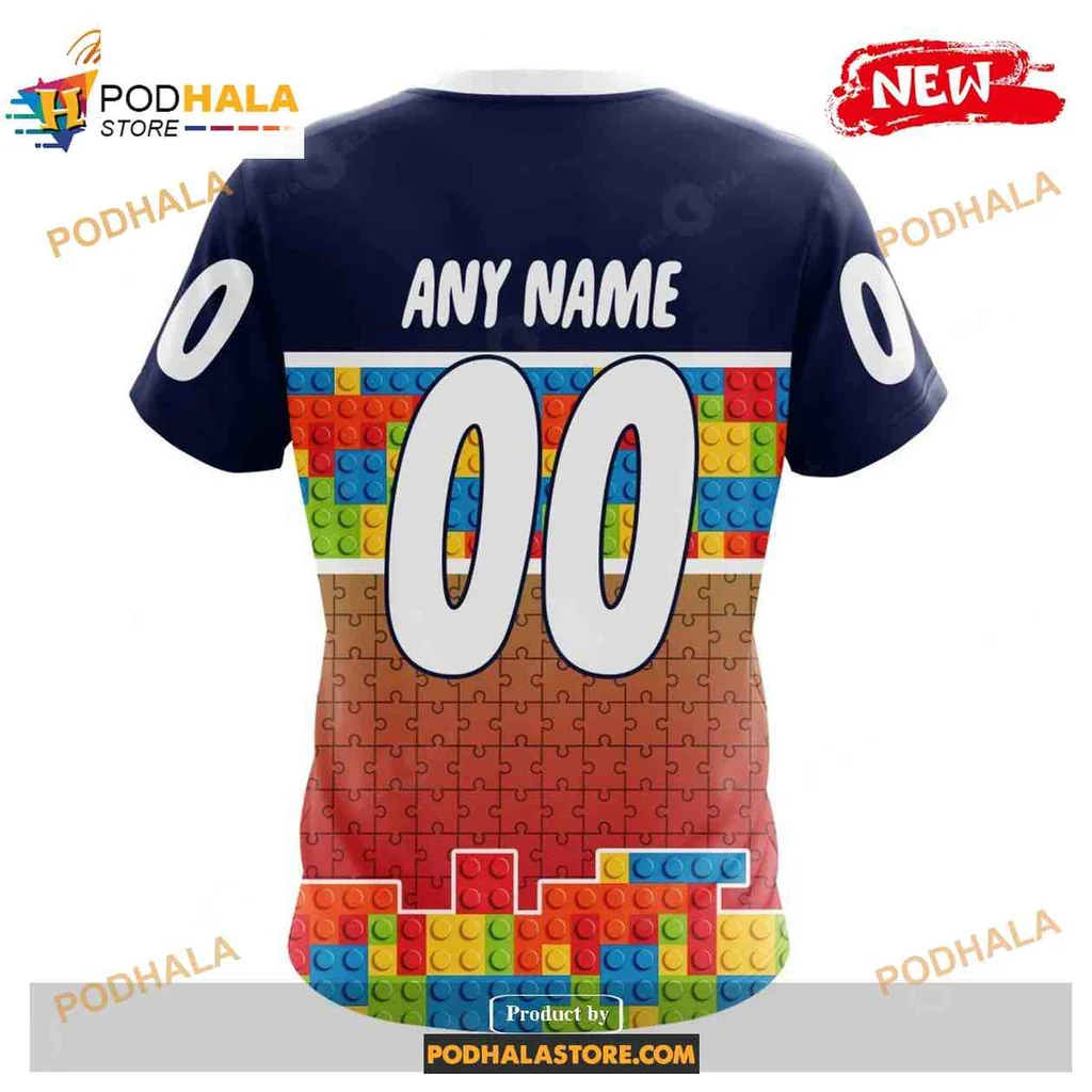 Playful Ottawa Senators 3D Print Hoodie With Colorful Puzzle Gradient Design Playful Ottawa Senators 3D Print Hoodie With Colorful Puzzle Gradient Design