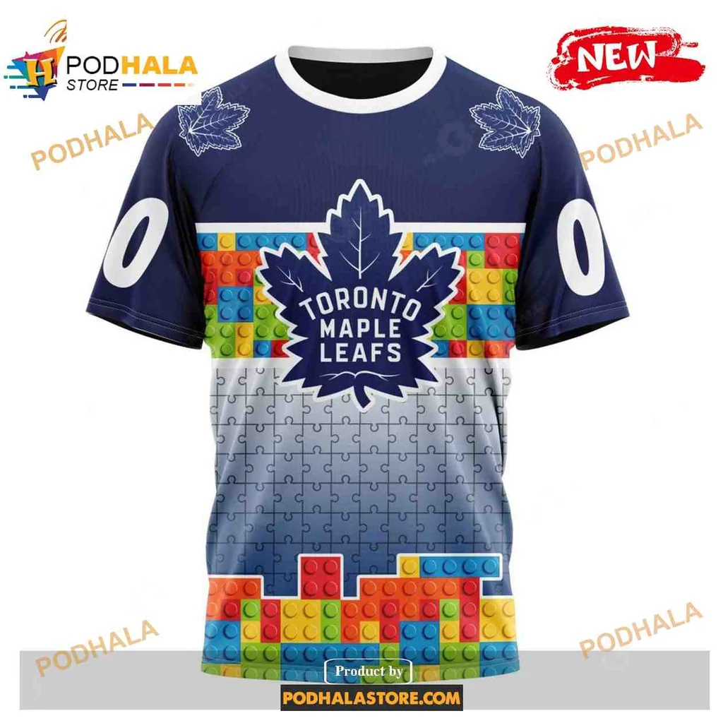 Playful Toronto Maple Leafs AOP Hoodie With Vibrant Gradient Design Playful Toronto Maple Leafs AOP Hoodie With Vibrant Gradient Design