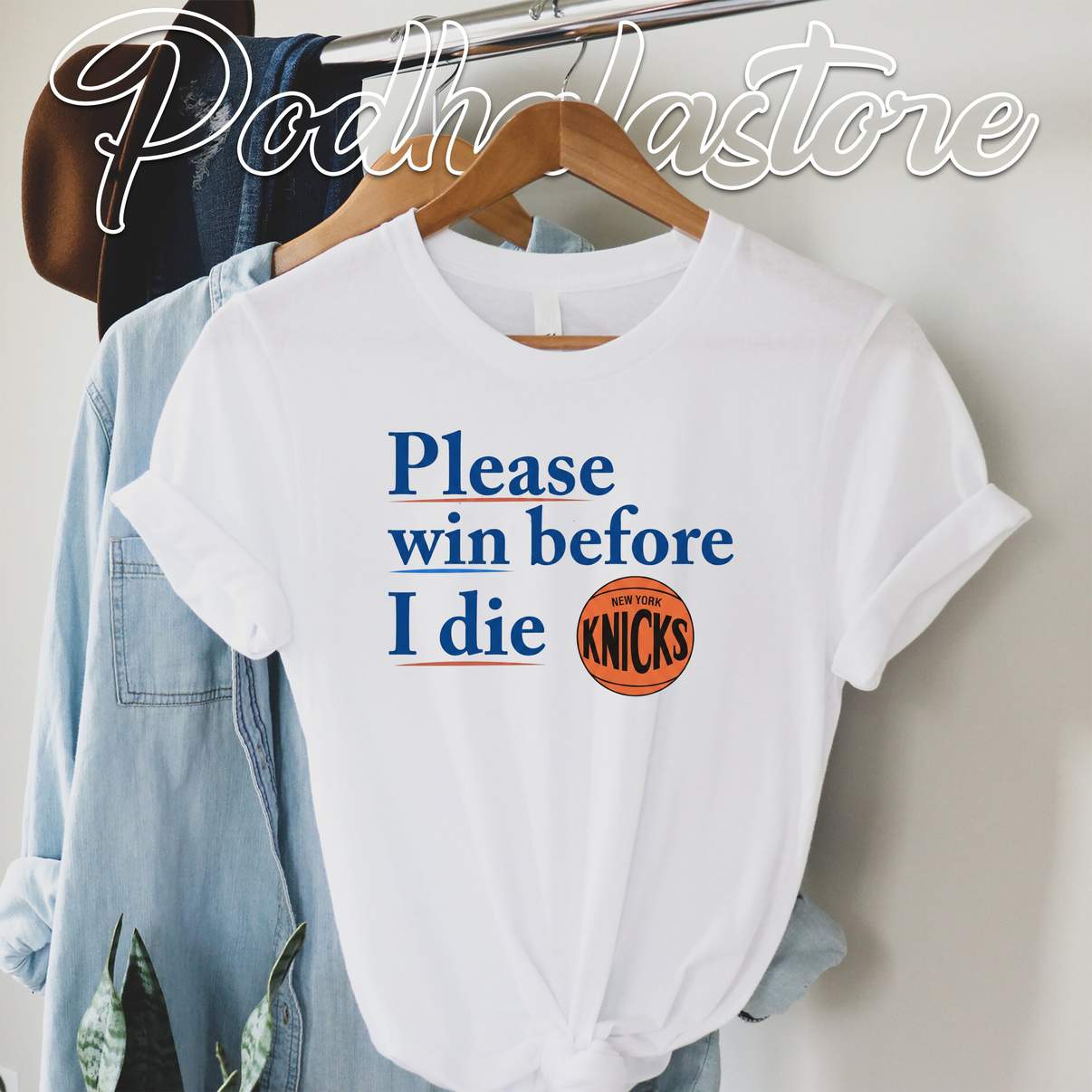 Please Win Before I Die Fan Shirt Knicks Basketball Sports Graphic For Mens