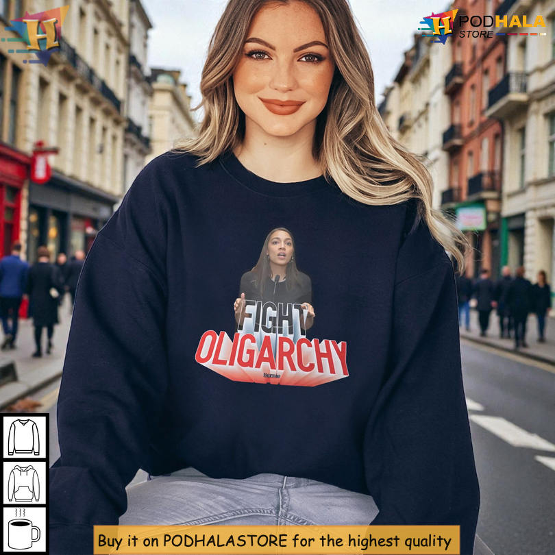 Political Satire Graphic Tee Highlighting Aoc See Through Shirt Mid Bold Parody