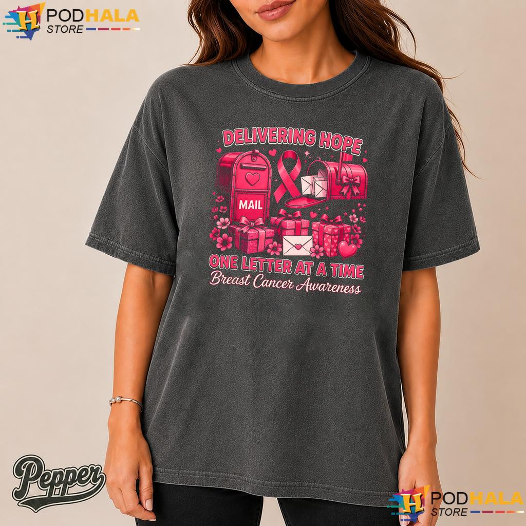 Postal Clerk October Pink Comfort Colors T-Shirt Breast Cancer Awareness Postal Clerk October Pink Comfort Colors T-Shirt Breast Cancer Awareness