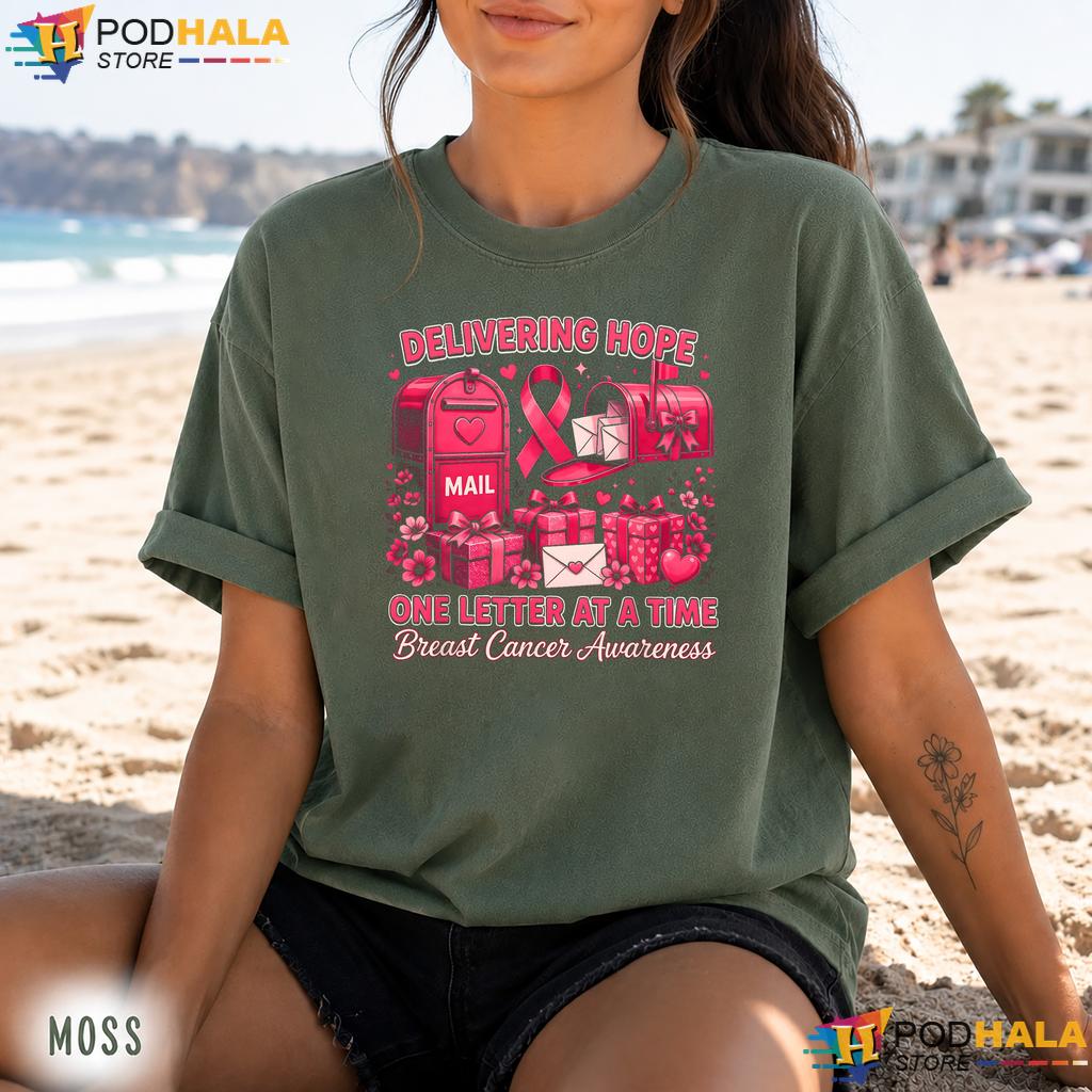 Postal Clerk October Pink Comfort Colors Tee Breast Cancer Awareness Postal Clerk October Pink Comfort Colors Tee Breast Cancer Awareness