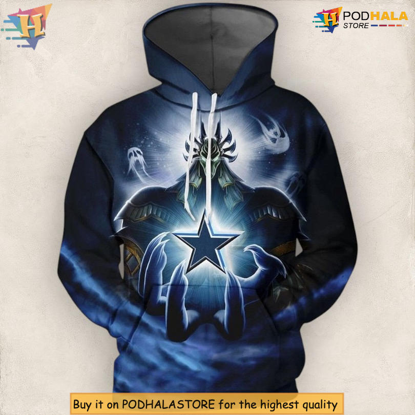 Pro Fan Edition Dallas Cowboys Hoodie 3D Football Team NFL Zip Up Style