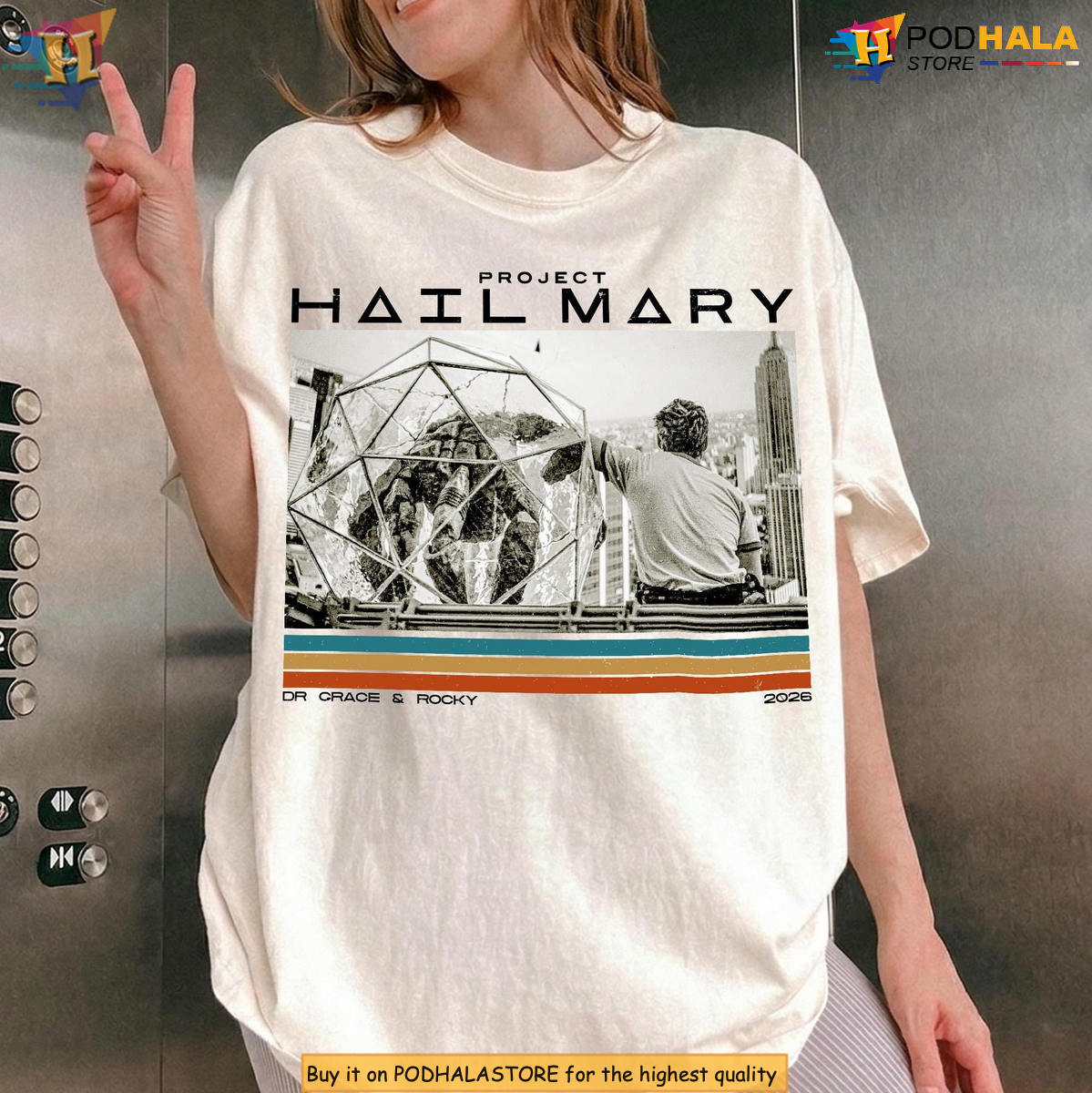 Project Hail Mary Vintage Comfort Colors Shirt Sci Fi Space Novel Fan