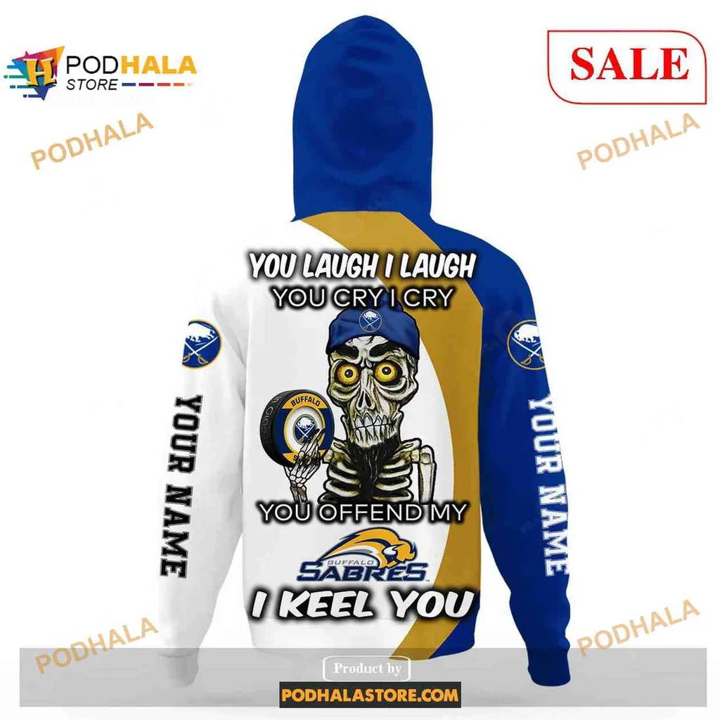 Proud Buffalo Sabres AOP Hoodie Featuring Team Logo In Blue Yellow Design Proud Buffalo Sabres AOP Hoodie Featuring Team Logo In Blue Yellow Design