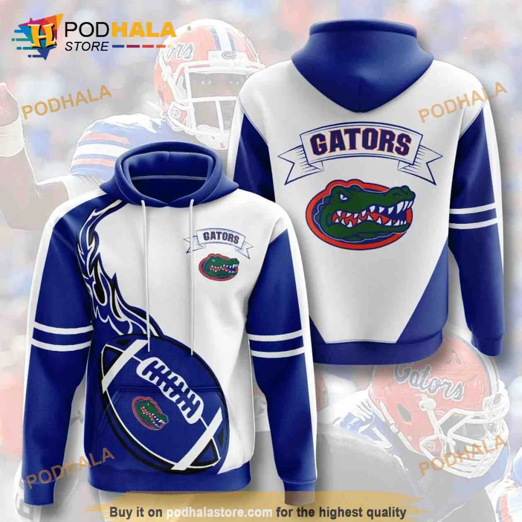 Proud Florida Gators 3d Hoodie Featuring Bold Alligator Design