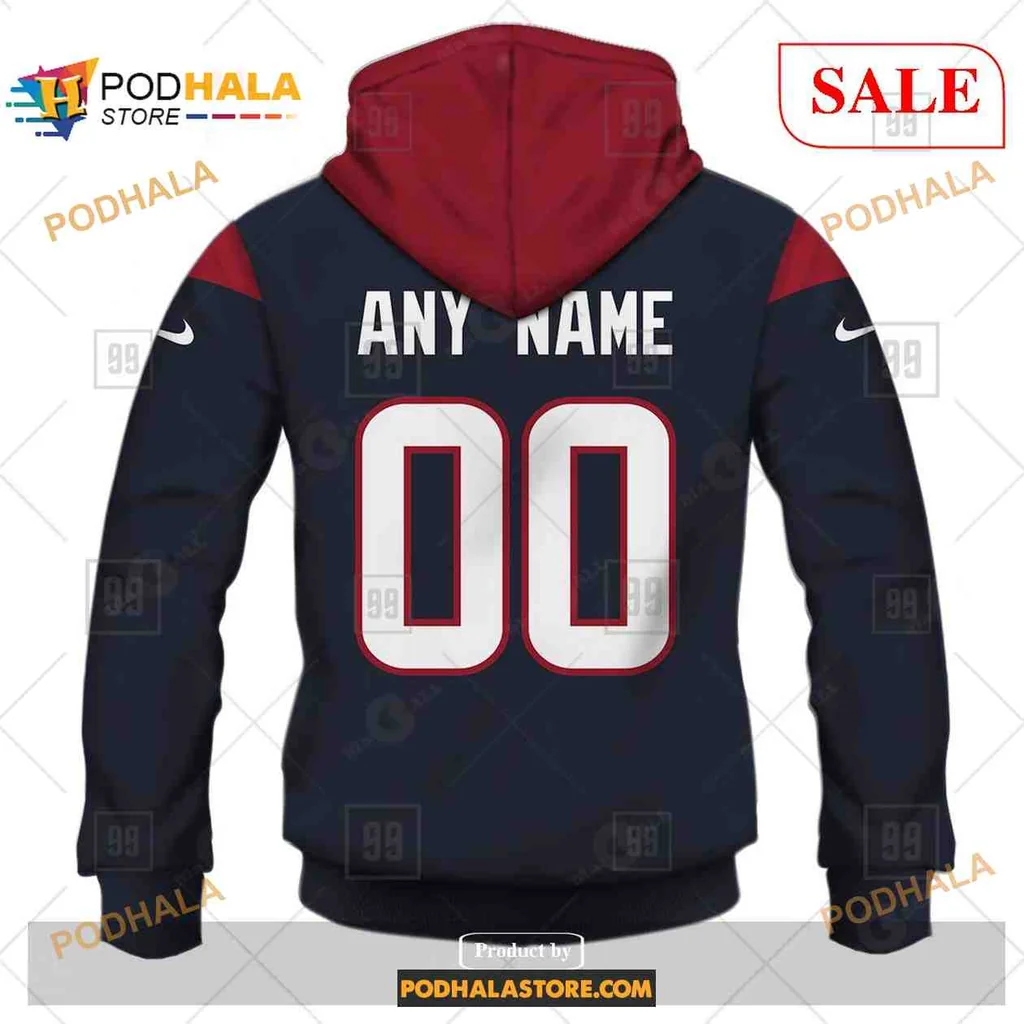 Proud Houston Texans AOP Hoodie Featuring Bold Texans Design And Nfl Logo Proud Houston Texans AOP Hoodie Featuring Bold Texans Design And Nfl Logo