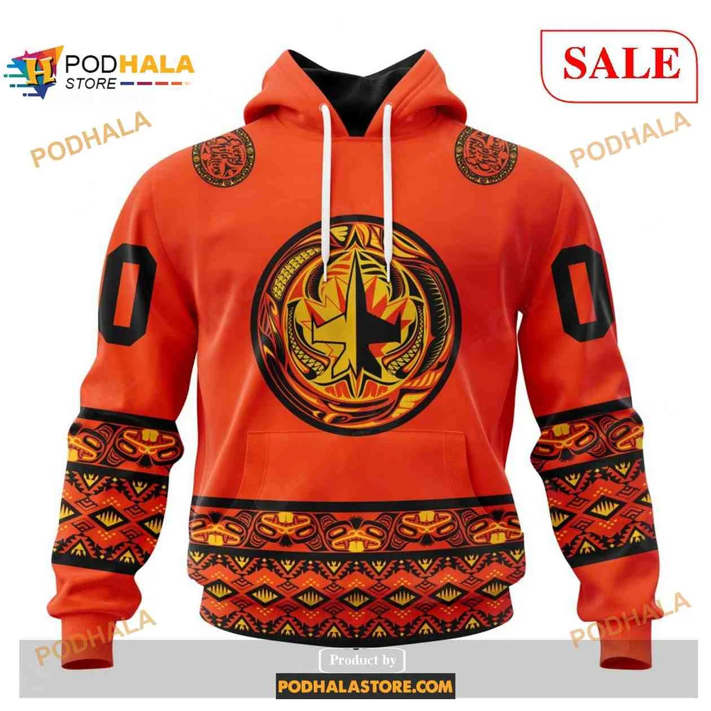 Proud Indigenous Winnipeg Jets 3d Hoodie With Cultural Emblem And Patterns