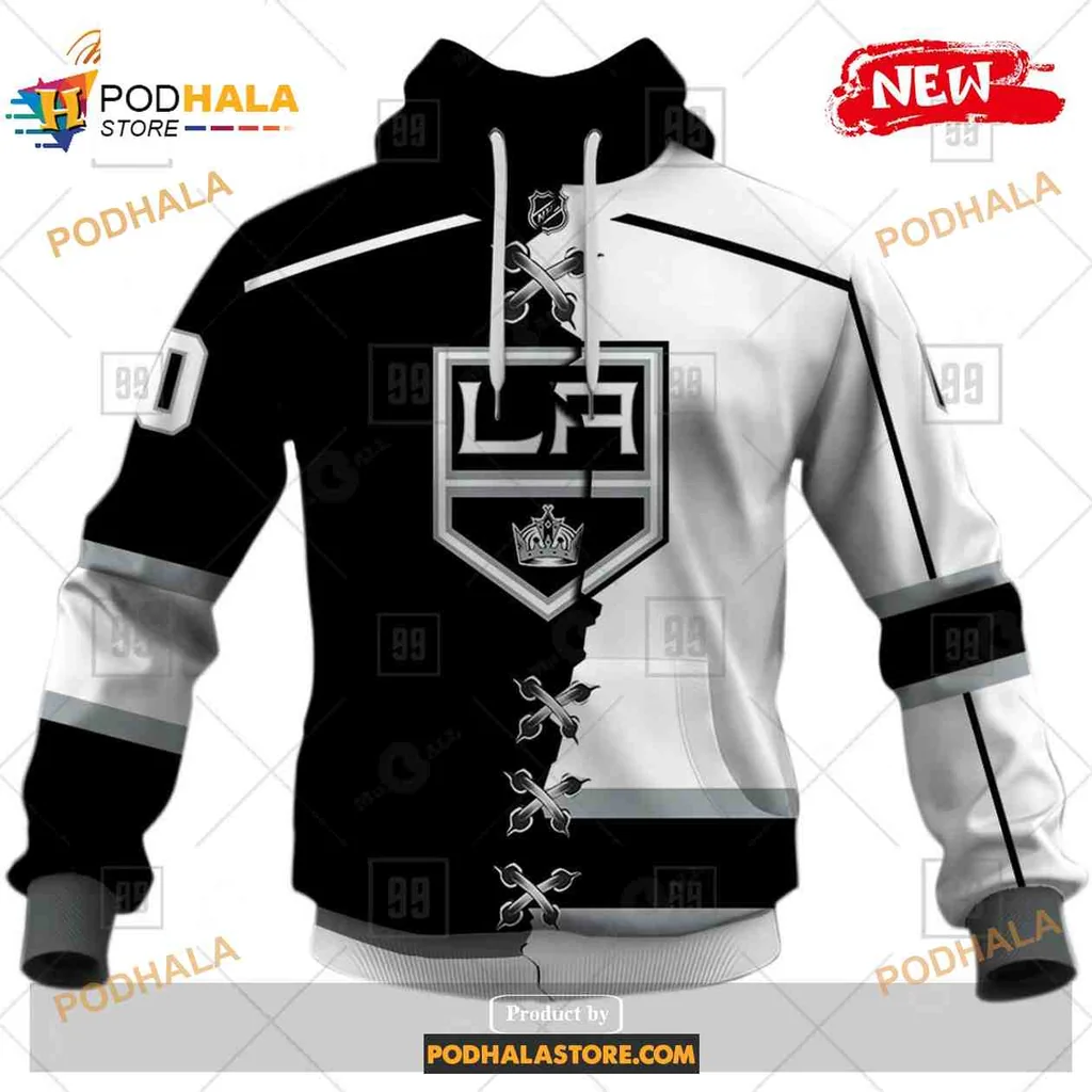 Proud Los Angeles Kings 3d Hoodie With Team Logo And Player Number