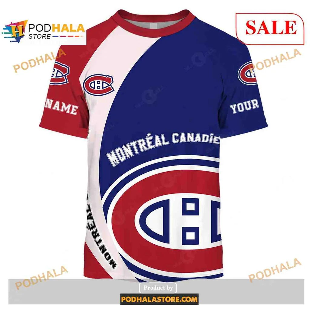 Proud Montreal Canadiens All Over Print Hoodie, Bold Team Logo And Colors Proud Montreal Canadiens All Over Print Hoodie, Bold Team Logo And Colors