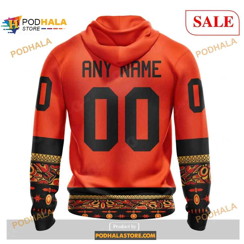 Proud New York Islanders All Over Print Hoodie With Indigenous Art And Cultural Motifs Proud New York Islanders All Over Print Hoodie With Indigenous Art And Cultural Motifs
