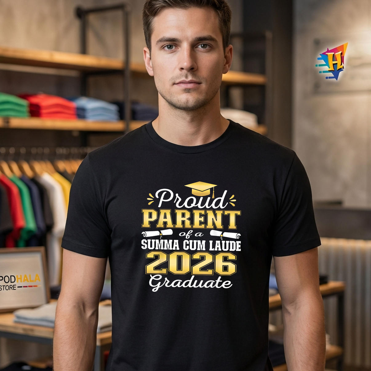 Proud Parent Summa Cum Laude Graduate 26 Shirt 2026 Graduation Fan Apparel Gear