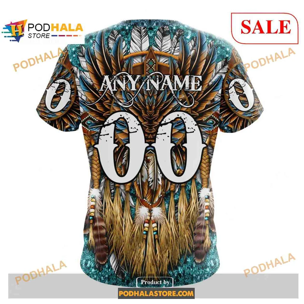 Proud Seattle Kraken Eagle 3D Print Hoodie With Tribal Feather Design Proud Seattle Kraken Eagle 3D Print Hoodie With Tribal Feather Design
