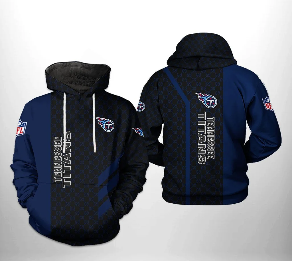 Proud Tennessee Titans 3d Hoodie With Bold Team Logo Design