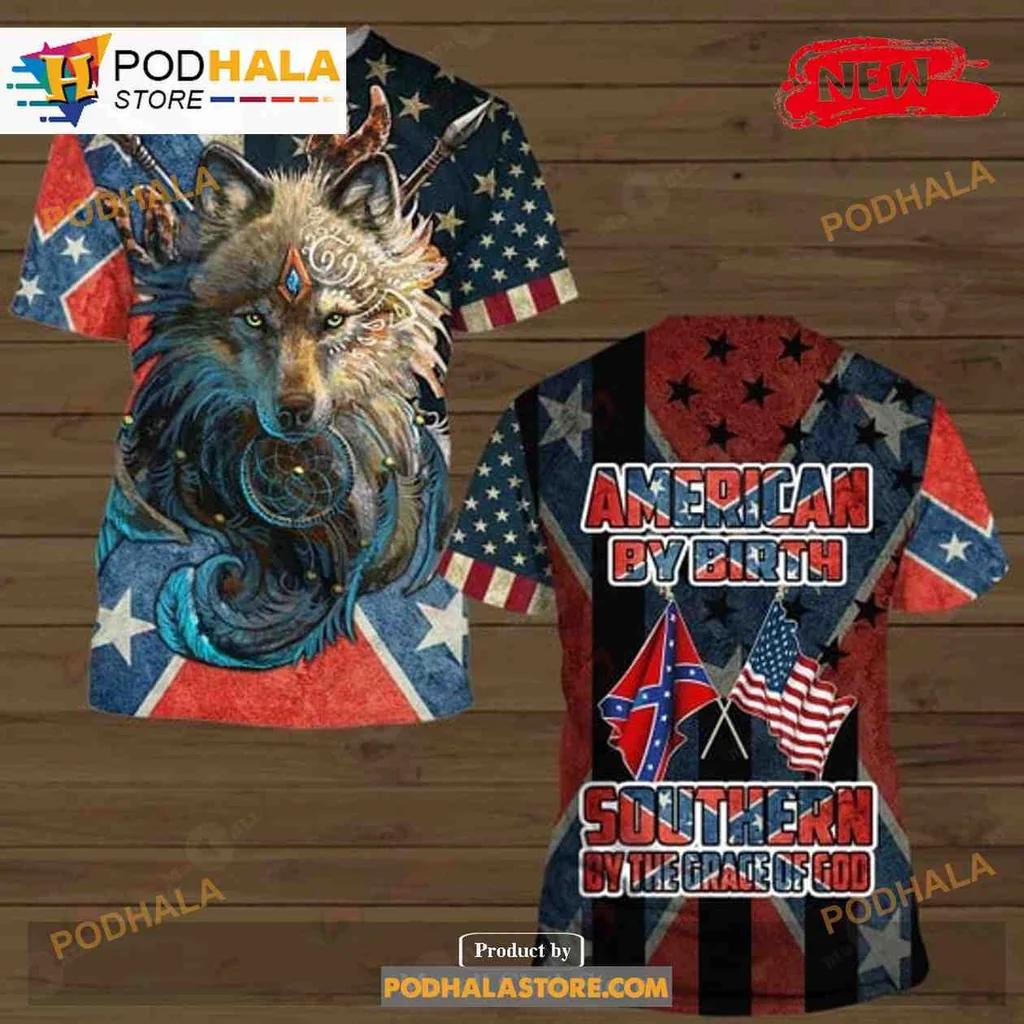 Proud Wolf American Flag AOP Hoodie Featuring Fierce Patriotic Design Proud Wolf American Flag AOP Hoodie Featuring Fierce Patriotic Design