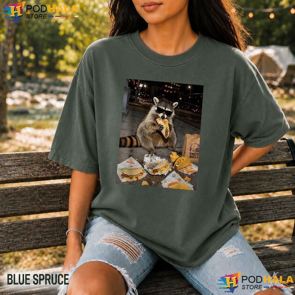 Raccoon Eating Pickles Meme Comfort Colors Shirt Funny Trash Panda Top Raccoon Eating Pickles Meme Comfort Colors Shirt Funny Trash Panda Top