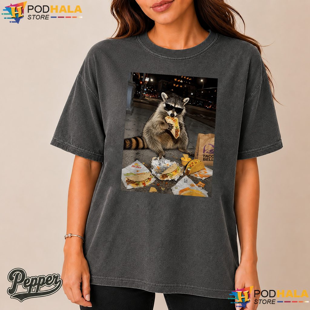 Raccoon Eating Pickles Meme Comfort Colors Tshirt Funny Trash Panda Top Raccoon Eating Pickles Meme Comfort Colors Tshirt Funny Trash Panda Top