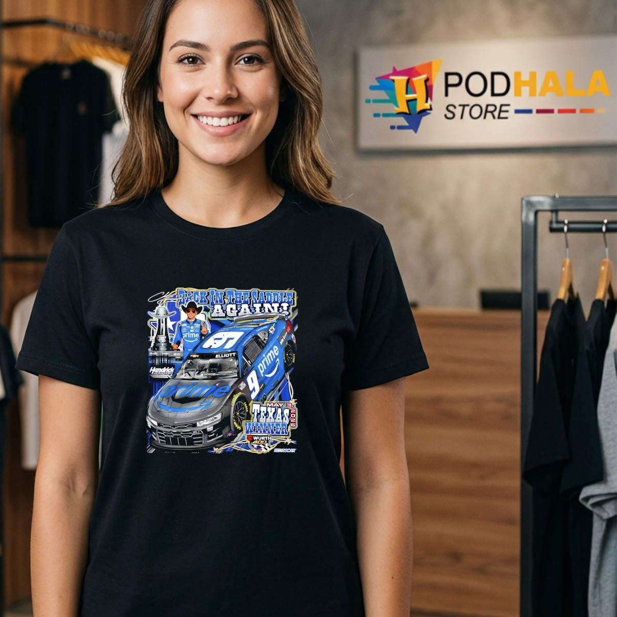 Race Winner Chase Elliott Motorsports Shirt 2026 Hendrick Team Fan Apparel