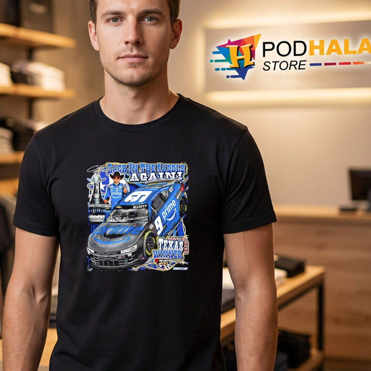 Race Winner Chase Elliott Motorsports Tshirt 2026 Hendrick Team Fan Apparel Race Winner Chase Elliott Motorsports Tshirt 2026 Hendrick Team Fan Apparel