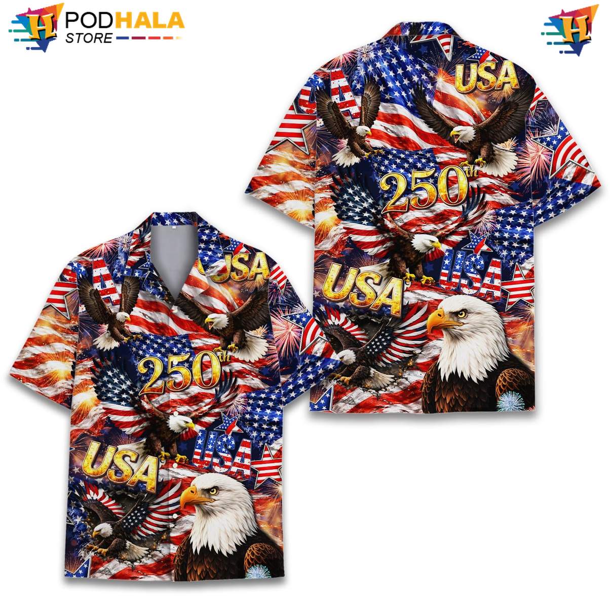 Red Freedom 250th Tropical Shirt Mens USA Flag Fourth Of July Celebration Red Freedom 250th Tropical Shirt Mens USA Flag Fourth Of July Celebration