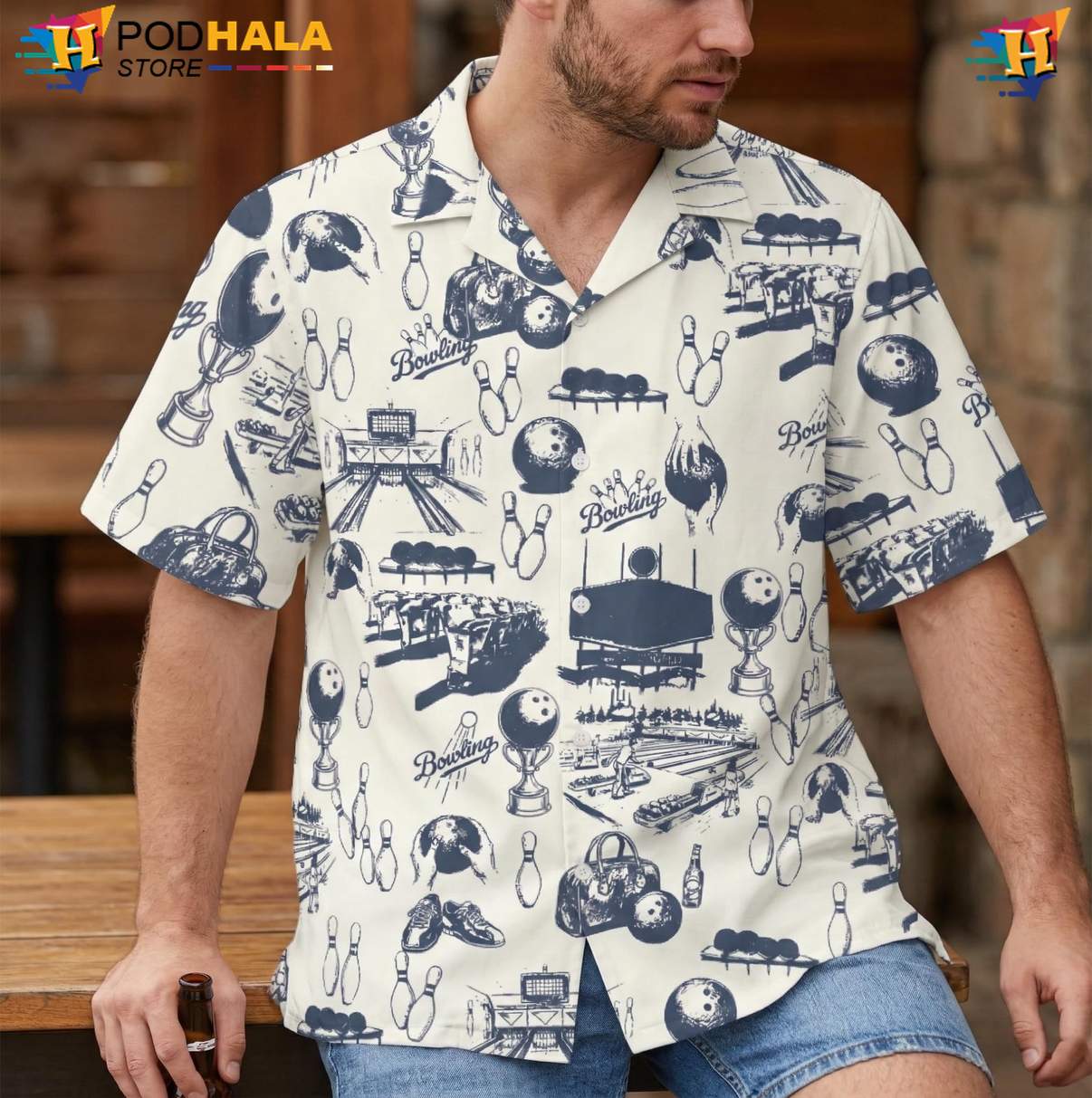 Retro Bowling Tropical Shirt Mens Tropical Beach Button Down Resort Outfit Retro Bowling Tropical Shirt Mens Tropical Beach Button Down Resort Outfit