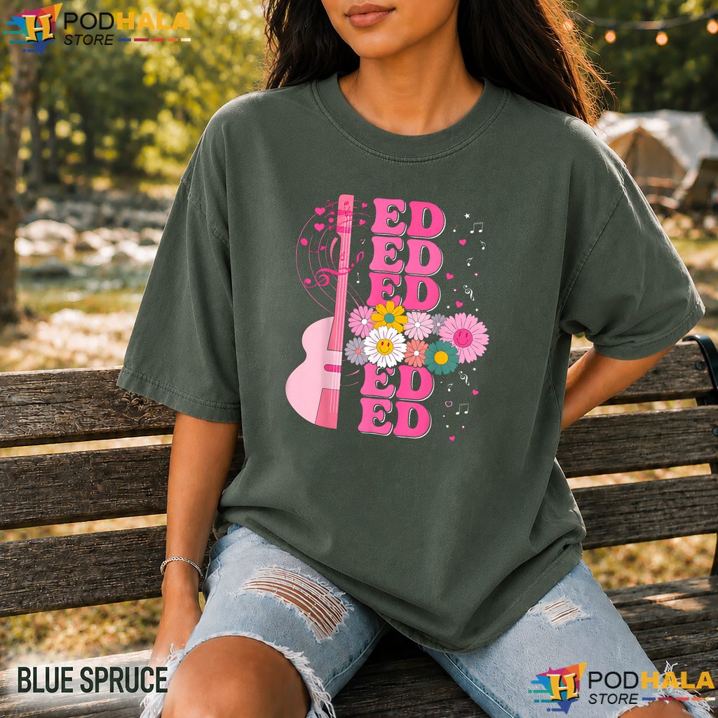 Retro Ed Name Personalized Comfort Colors Tshirt Groovy 80s Girls Apparel Retro Ed Name Personalized Comfort Colors Tshirt Groovy 80s Girls Apparel