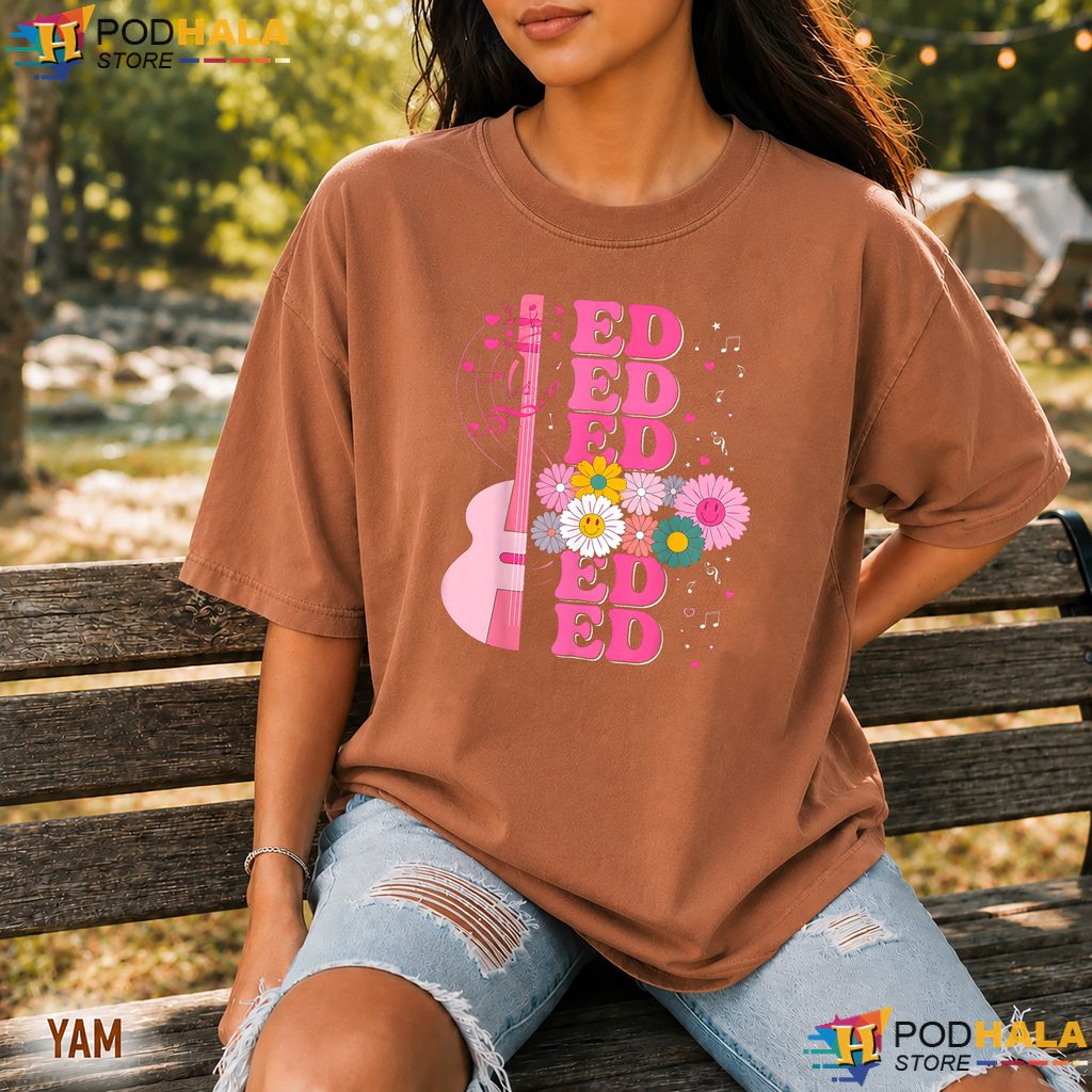 Retro Ed Name Personalized Comfort Colors Tee Groovy 80s Girls Apparel Retro Ed Name Personalized Comfort Colors Tee Groovy 80s Girls Apparel