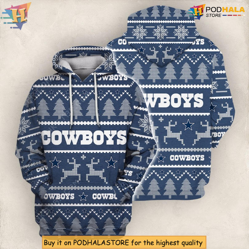 Retro Halloween Inspired Vintage Dallas Cowboys Hoodie 3D Fun Fan Apparel Retro Halloween Inspired Vintage Dallas Cowboys Hoodie 3D Fun Fan Apparel