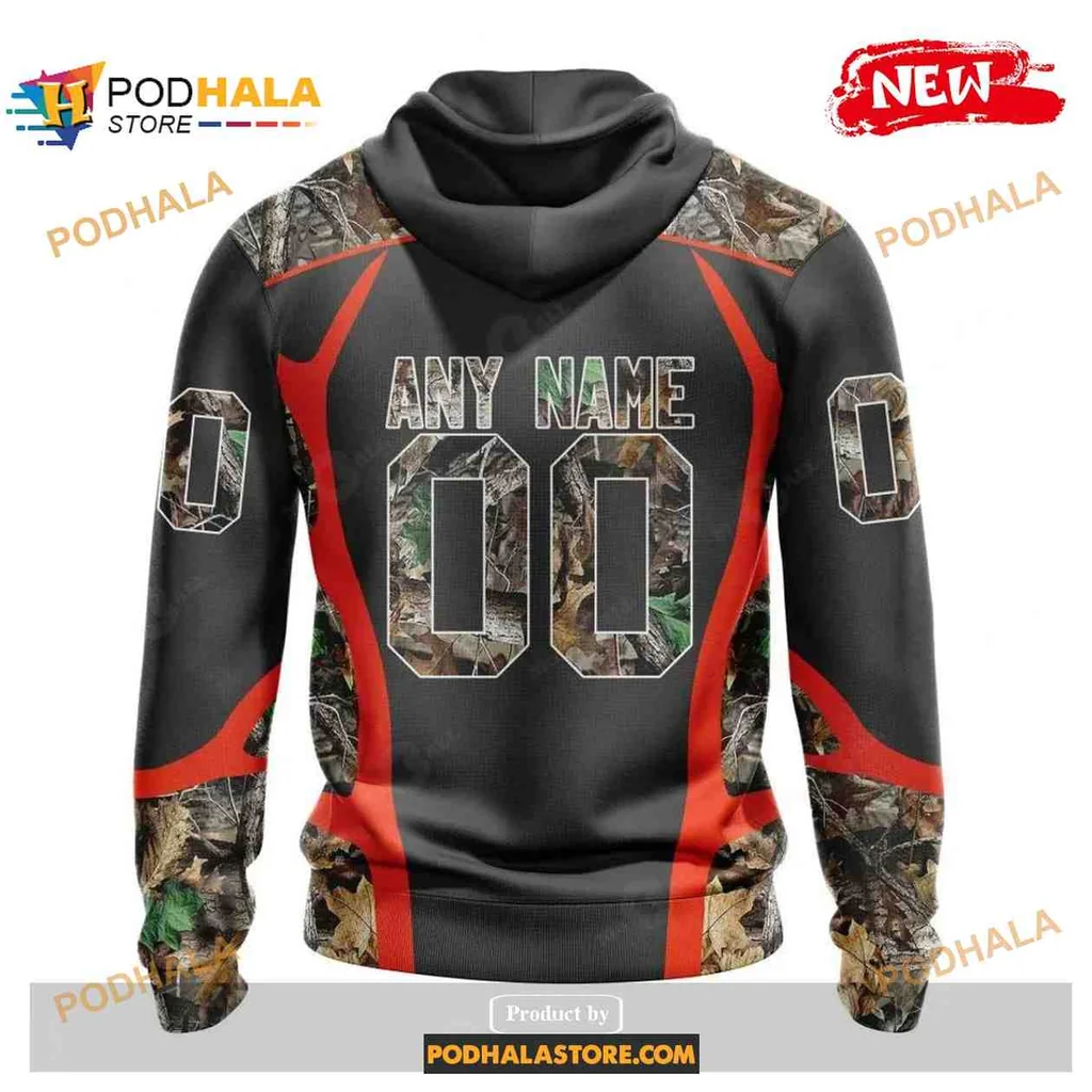 Rugged Cleveland Browns Camo Hunting All Over Print Hoodie With Football Helmet Design Rugged Cleveland Browns Camo Hunting All Over Print Hoodie With Football Helmet Design