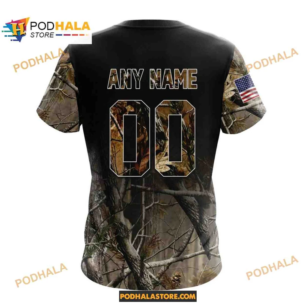 Rugged Seattle Seahawks Camouflage Hunting Hoodie With American Flag Design - View 3 Rugged Seattle Seahawks Camouflage Hunting Hoodie With American Flag Design - View 3