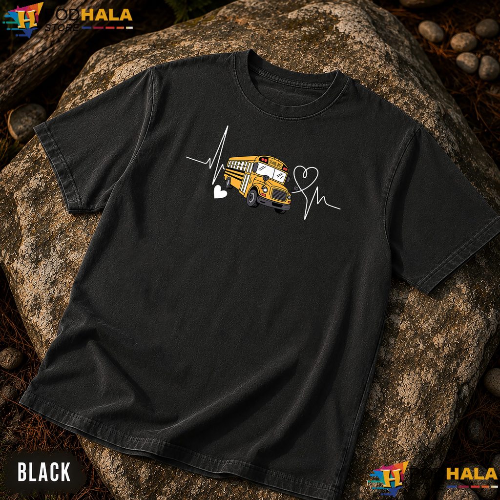 School Bus Driver Art Comfort Colors Shirt Funny Back To School Apparel School Bus Driver Art Comfort Colors Shirt Funny Back To School Apparel