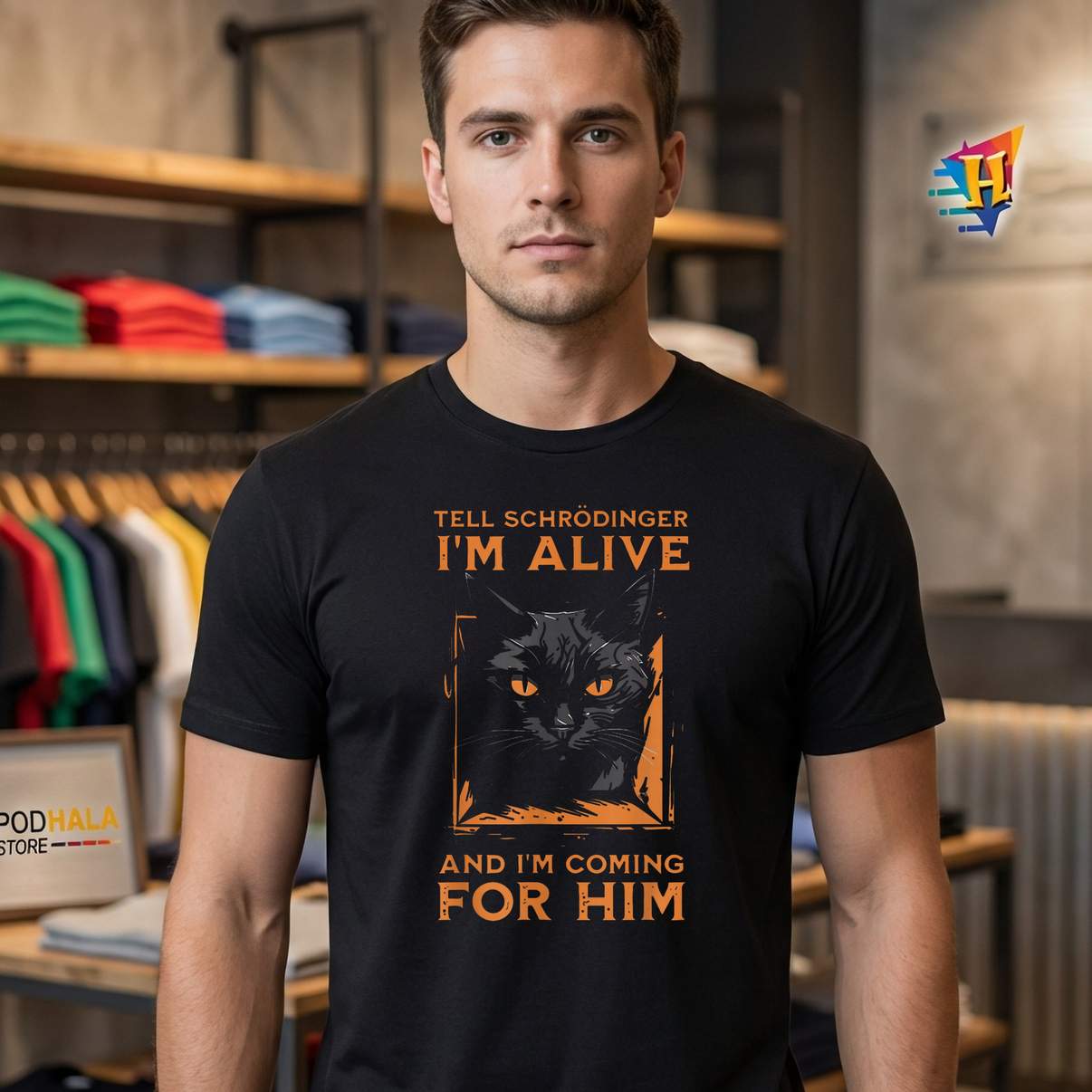 Schrodinger Im Alive Cat Tee Im Coming For Him Funny Science Humor Apparel Schrodinger Im Alive Cat Tee Im Coming For Him Funny Science Humor Apparel